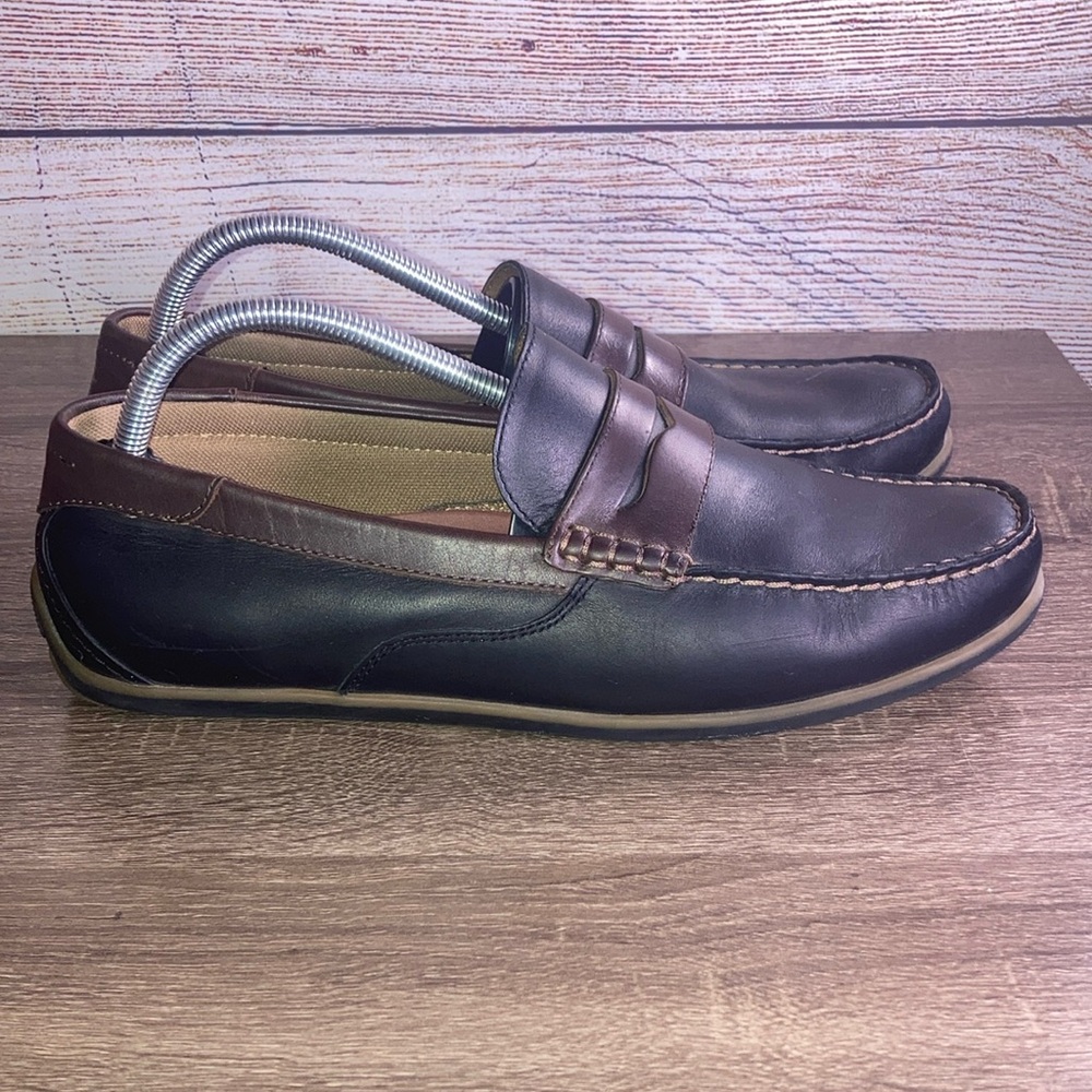 EUC Florsheim Men's Penny Loafers Memory Foam Driving shoe size 10.5M